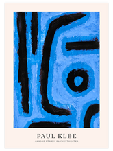 Klee Akkord für ein Blumentheater - Art Print